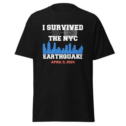 Sobreviví la camisa del terremoto de Nueva York