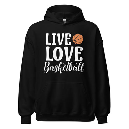 Live Love Basketball Hoodie