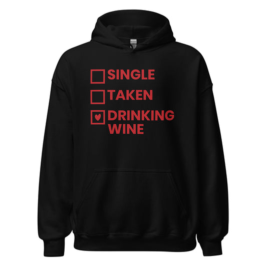 Drinking Wine Hoodie