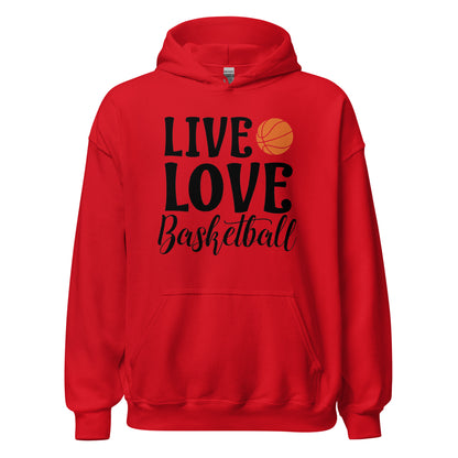 Live Love Basketball Hoodie