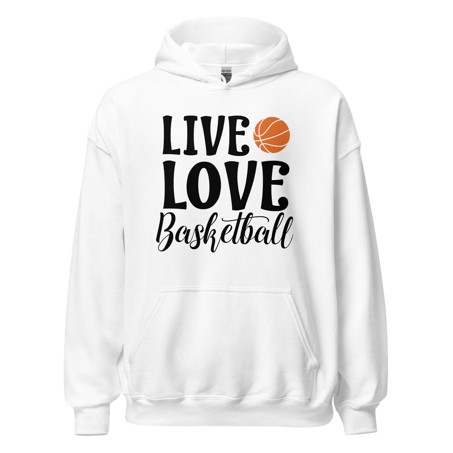 Live Love Basketball Hoodie