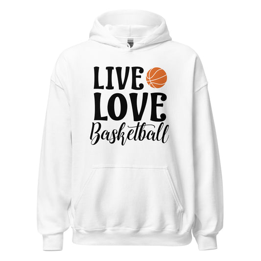 Sudadera con capucha de baloncesto Live Love